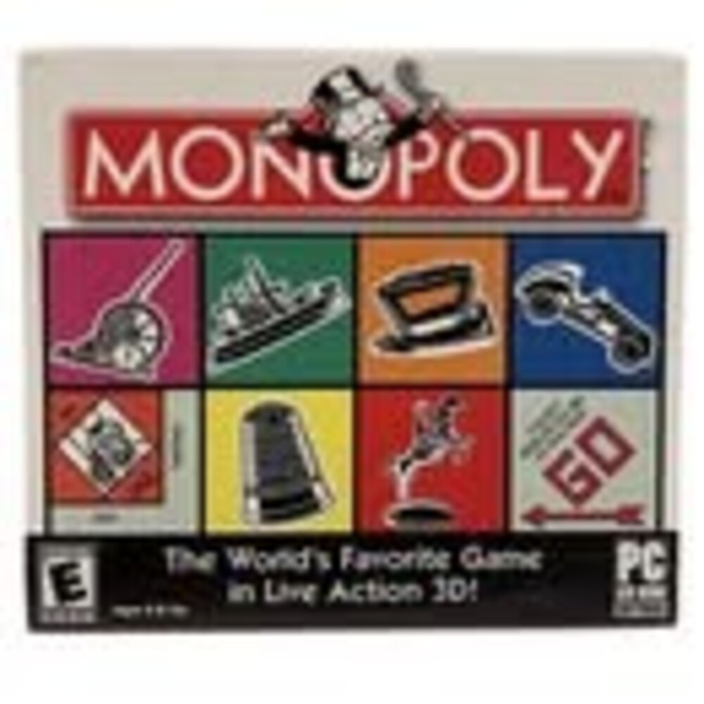 Monopoly 3 Microsoft Windows PC CD-ROM New Sealed Rated E